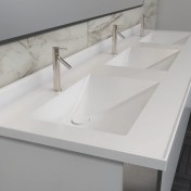 تصویر روشویی عمومی آلکا مدل کاملیا (3 کاسه) 