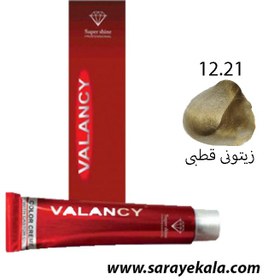 تصویر رنگ مو سری هایلایت و مش 100میل والانسی 12.21 Valancy Hair Color Extralifts Series 100ml