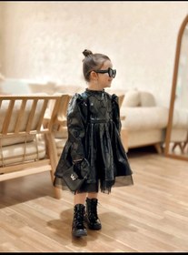 تصویر پیراهن چرم 