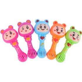 تصویر جغجغه خرسی Bear Rattle Toy