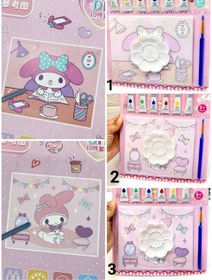 تصویر پک تابلو رنگ‌آمیزی 