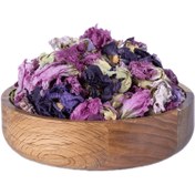 تصویر گل ختمی بنفش 