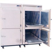 تصویر سردخانه جسد چهار کابین استیل 