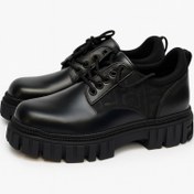 تصویر کفش مردانه لوفر فندی اولد مانی وارداتی نوک گرد کد 17136 