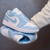 تصویر کتانی نایکی جردن ۱ زنانه سایز ۳۷ و ۳۹ با چرم مصنوعی 