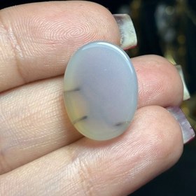 تصویر نگین سنگ عقیق دراگون معدنی کد 60348 