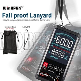 تصویر مولتی متر لمسی WinAPEX-ET8138 مناسب تعمیرات گوشی موبایل 