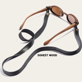 تصویر بند عینک چرمی 