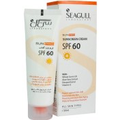تصویر کرم ضد آفتاب بی رنگ سی گل سان پرو50 میلی لیتر Seagull Sunscreen Cream sunpro SPF60 50ml | SPF60 