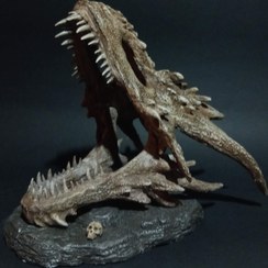 تصویر اکشن فیگور جمجمه اژدها Dragon skull action figure