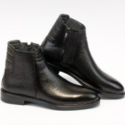 تصویر بوت مردانه چرم کروکو مدل KB204 