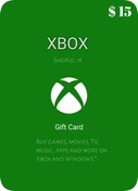 تصویر گیفت کارت 15 دلاری ایکس باکس (آمریکا) Xbox 15$ Gift card (US)