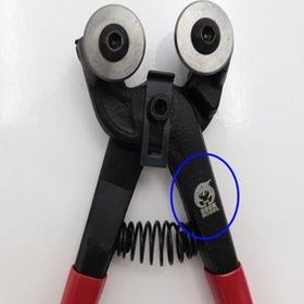 تصویر انبر کاشی بر مدل آیس راک طرح غلتکی کد YP-2TIGH-20CM سایز 8 اینچ 