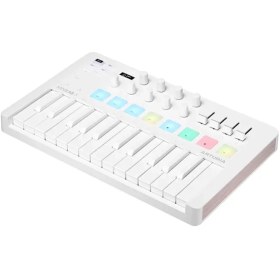 تصویر میدی کنترلر آرتوریا Arturia MiniLab 3 Alpine White Arturia MiniLab 3 Alpine White music-making controller keyboard