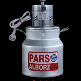 تصویر کره گیر 7 لیتری آلومینیومی (دوغ زن روحی) پارس البرز 7 liter aluminum butter churner Pars Alborz