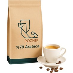 تصویر قهوه ترکیبی 70% عربیکا رزنیک 
