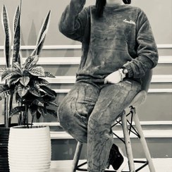 تصویر ست بلوز شلوار زنانه تدی مدل حوله ای 