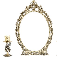 تصویر آینه و شمعدان کد 901 