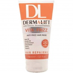 تصویر ماسک مو درمالیفت مدل Vita-Frizz مناسب موهای وزدار حجم 150 میلی لیتر 