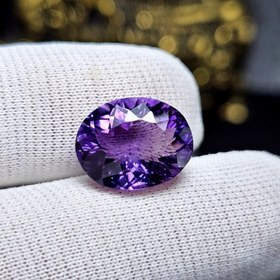 تصویر نگین سنگ آمیتیست معدنی کد 35573 