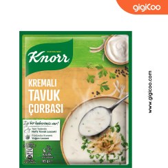تصویر سوپ آماده کنورKnorr - طعم مرغ خامه ای - 65 گرمی 