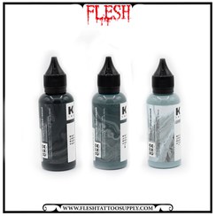 تصویر رنگ تتو کاور ست سه عددی تخصصی 