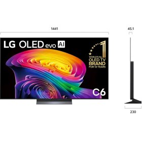 تصویر تلویزیون ال جی مدل C6 سایز ۶۵ اینچ OLED Ultra HD 4K 