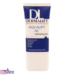 تصویر ژل آبرسان درمالیفت مدل آکوالیفت مناسب پوست چرب حجم ۵۰ میلی لیتر 