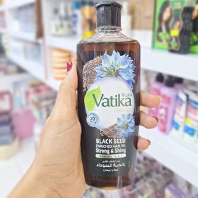 تصویر روغن مو مولتی ویتامین سیاهدانه واتیکا vatika