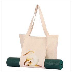 تصویر کیف مت یوگا مدل گربه 