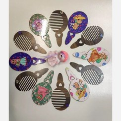 تصویر ست آینه و شانه دخترانه طرح حجاب 