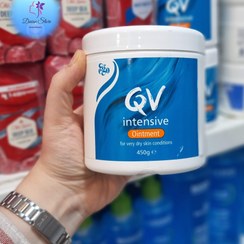 تصویر کرم مرطوب کننده کاسه ای کیو وی QV مدل Intensive 