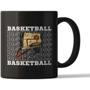 تصویر ماگ طرح بسکتبال 