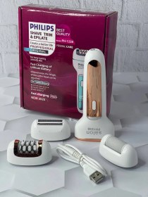 تصویر اپیلاتور فیلیپس مدل PH-1238 ضد آب با تیغه استیل ضد زنگ 