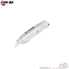 تصویر کاتر اینکو مدل HKNS11615 ا Ingco HKNS11615 Utility Knife Ingco HKNS11615 Utility Knife