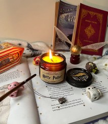 تصویر Harry potter candle with gift 