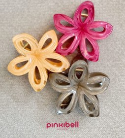 تصویر کلیپس گل شیشه ای vip 