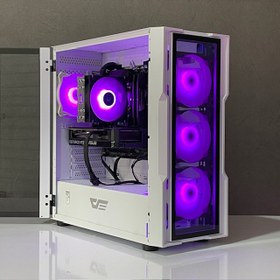 تصویر کامپیوتر گیمینگ DarkFlash DK431Glass i514400F RTX5060Ti 32GB 