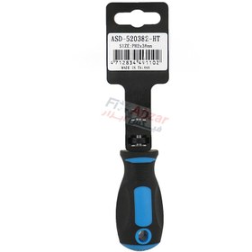 تصویر پیچ گوشتی مشتی چهار سو لیکوتا مدل ASD-520382-HT LICOTA SLOTTED PROFFESIONAL SCREWDRIVER PH2 X 38MM ASD-520382-HT