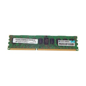 تصویر رم سرور HPE 4GB 1x4GB PC3-10600 Registered CAS 9 Dual Rank x 4 DRAM Memory Kit 