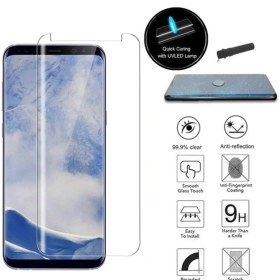 تصویر محافظ صفحه نمایش گلس یونیفا مناسب برای سامسونگ Galaxy Note9 ا Samsung Galaxy Note9 Glass Screen Protector Samsung Galaxy Note9 Glass Screen Protector