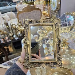 تصویر آينه شمعدان برنزي هفت سين 