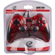 تصویر دسته بازی تکی حرفه ای XP-MX215M Gamepad Professional Double Shock Controller