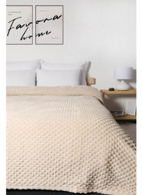 تصویر پتو دو نفره مروینوس پرل باد برند favora Merinos Pearl Bud Double Blanket