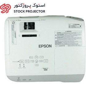 تصویر ویدئو پروژکتور دست دوم اپسون Epson Powerlite 99W Epson PowerLite 99W WXGA LCD Projector