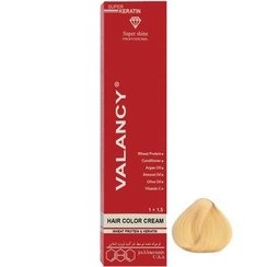 تصویر رنگ مو والانسی سری هایلایت شماره 12.10 رنگ کرم استخوانی VALANCYHair Color 100 ml 12.10