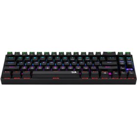 تصویر کیبورد مخصوص بازی ردراگون مدل Deimos K599 Redragon Deimos K599 Gaming Keyboard