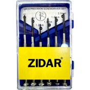 تصویر پیچ گوشتی ساعتی زیدار مجموعه 6 عددی کد 20917