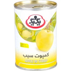 تصویر کمپوت سیب 400 گرمی یک ویک 
