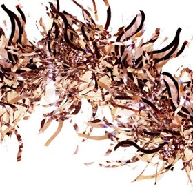 تصویر ریسه نخ زری صورتی 